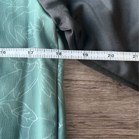 NWT‎ Adidas Embossed Floral Teal Blue Track Full Zip Jacket Women’s Size M - Picture 3 of 5